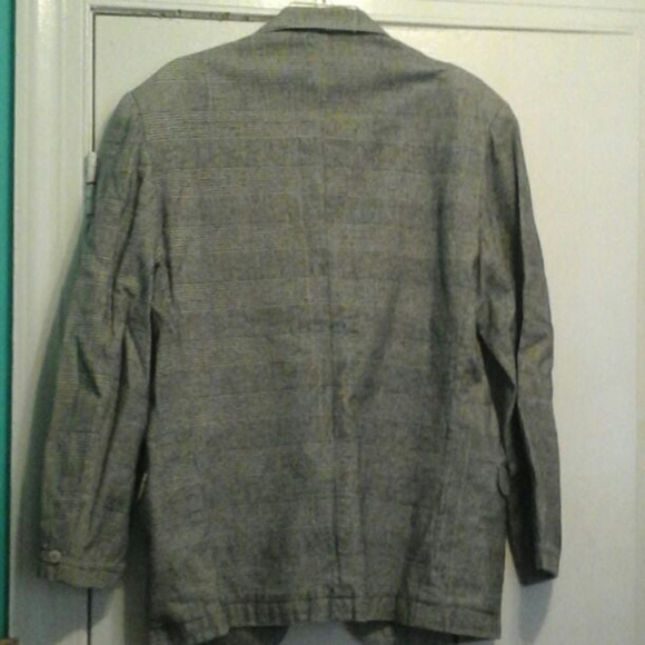 Vintage Plaid Blazer Jacket - Picture 3 of 3